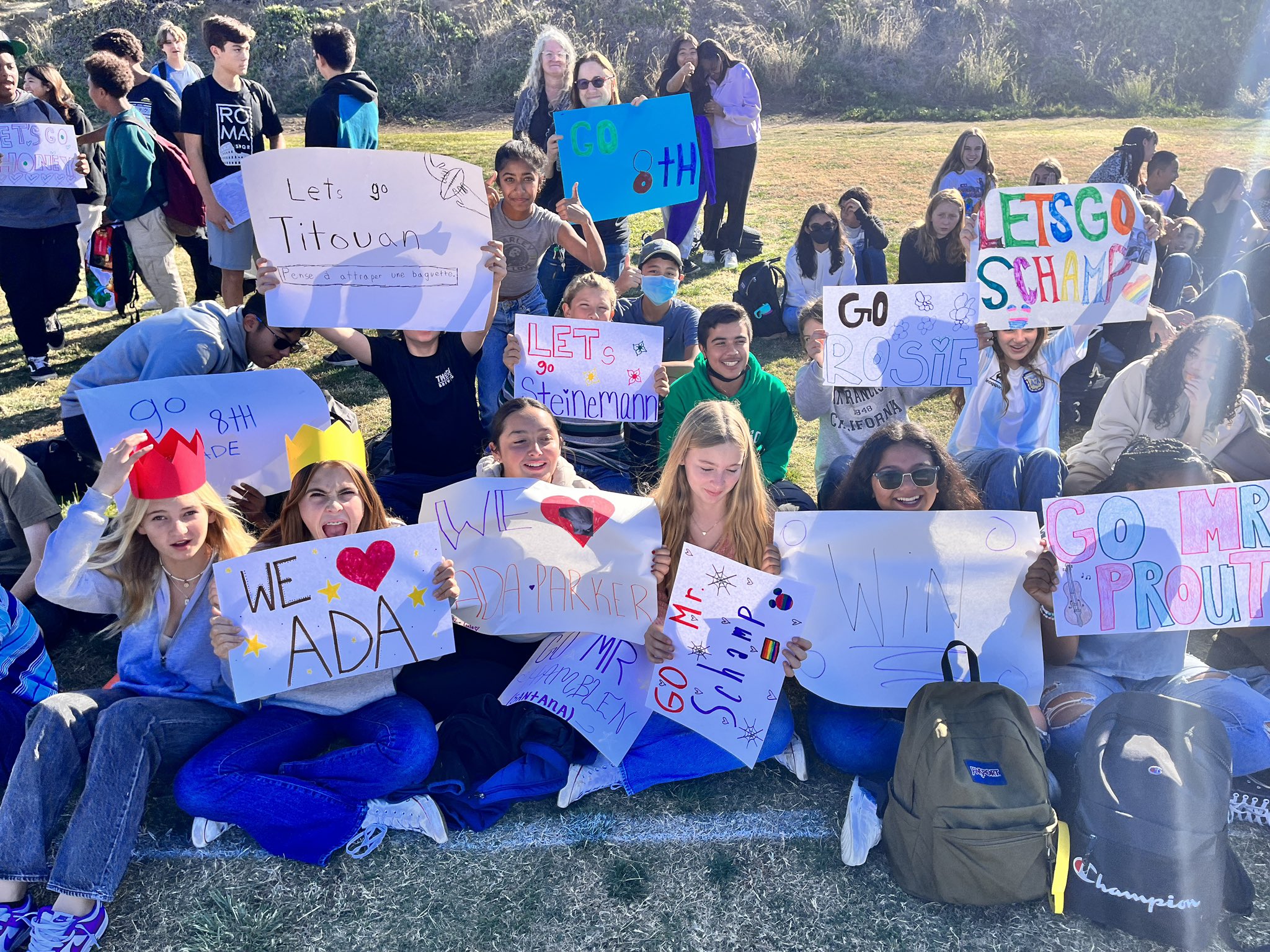 lewis_sdusd on Twitter "Staff vs. Students Turkey 🦃 Bowl was a perfect