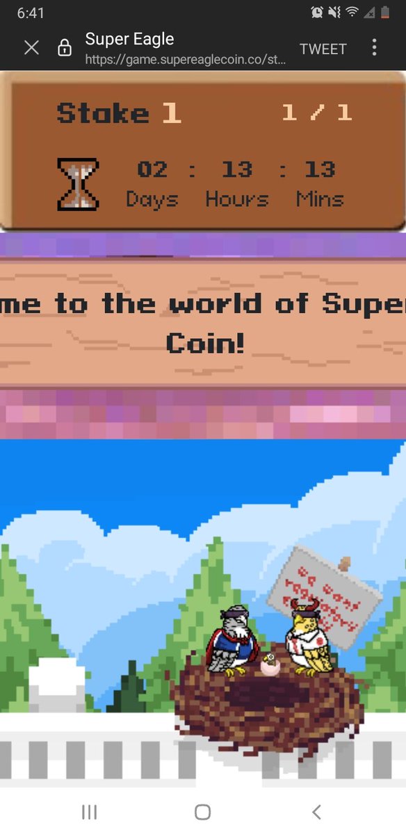 MEGAMANXRP's tweet photo. I have four @SuperEagleCoin #Eglets about to hatch in 2 days and 13 hours! So stoked!
So much more to come too! #Potions #AdultEagles
#SuperEagles #P2E #NFTBreeding https://t.co/ccaOCyXKem