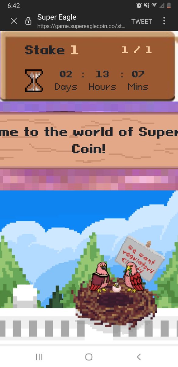 MEGAMANXRP's tweet photo. I have four @SuperEagleCoin #Eglets about to hatch in 2 days and 13 hours! So stoked!
So much more to come too! #Potions #AdultEagles
#SuperEagles #P2E #NFTBreeding https://t.co/ccaOCyXKem