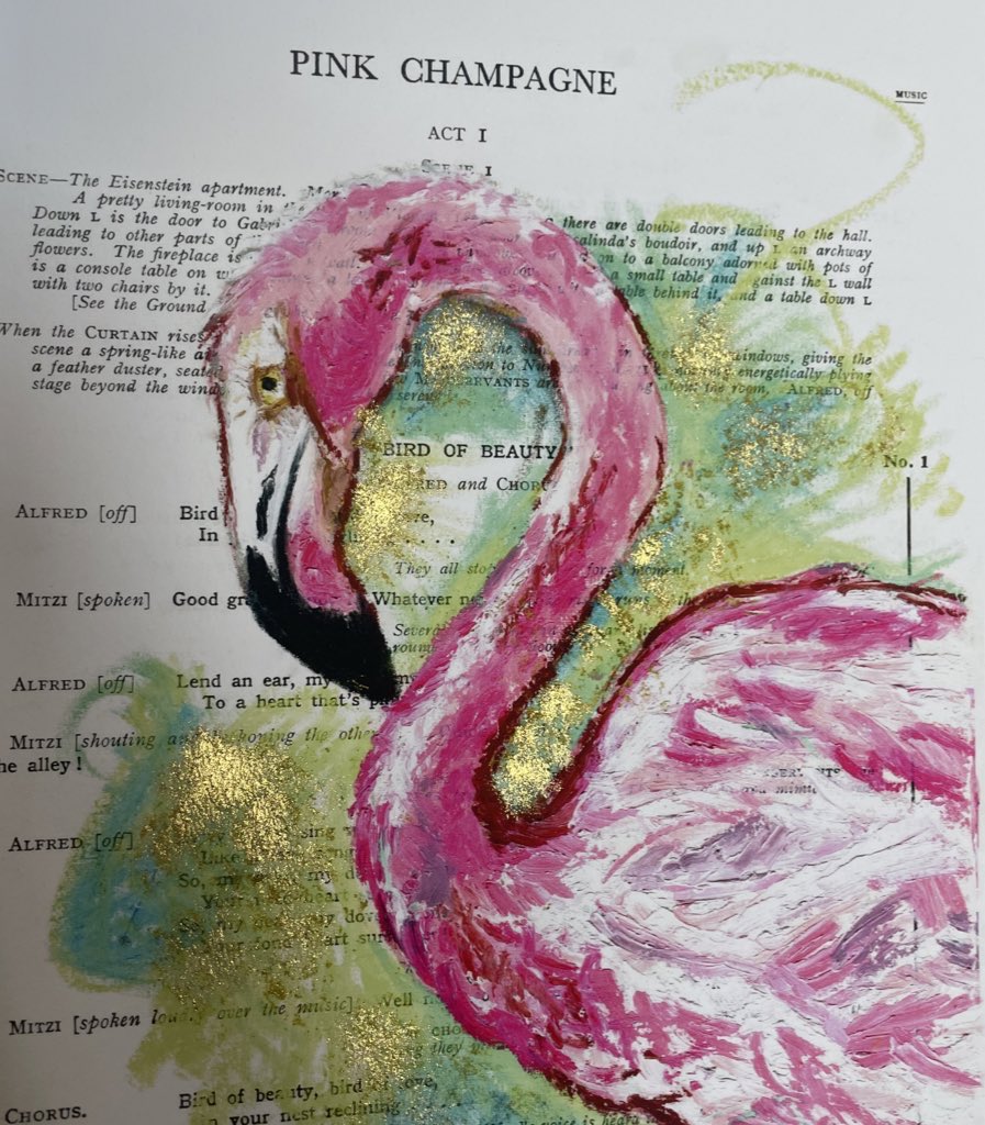 ArtOfNote's tweet photo. @garius Hello! I have been creating artwork from my late mum’s librettos and score sheets under the name Art of Note. The prints are all hand embellished with gold ink - and unique. £45 inc Uk postage. Just follow &amp; contact me through my page/DM to purchase (I’ll provide deets!) Thanks x https://t.co/zvr8N2bHBw