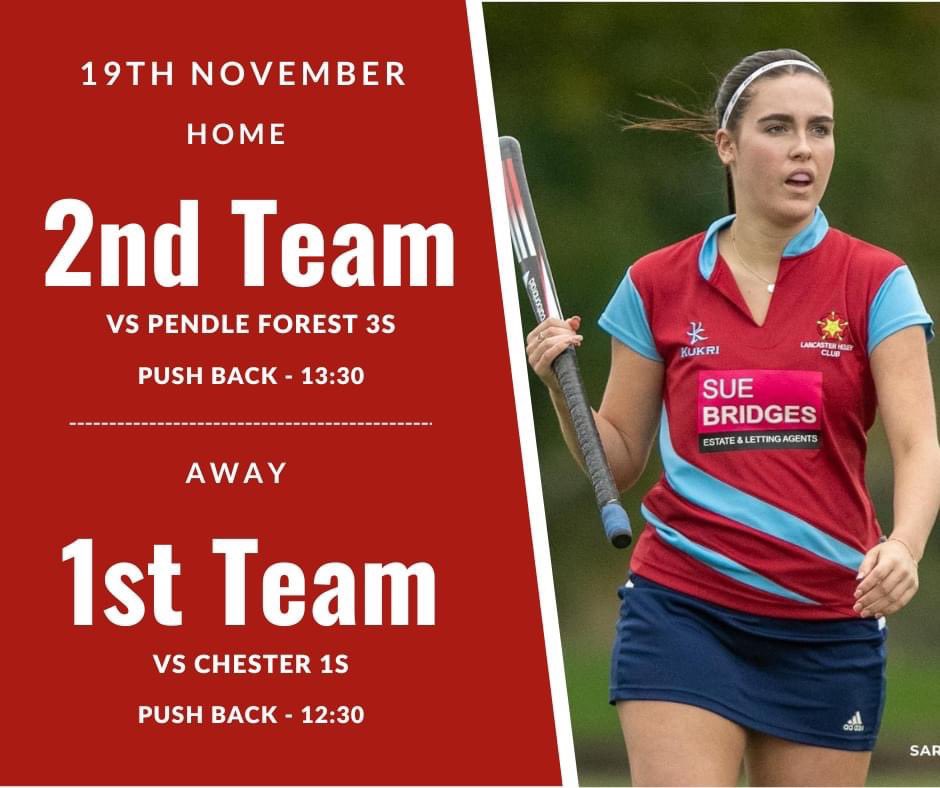 Lancaster Hockey Club (@lancasterhc) on Twitter photo We are looking forward to the fixtures tomorrow. The 1s travel to @ChesterHockey and the 2s welcome <a href="/PendleForestHoc/">Pendle Forest Hockey</a> 🏑
This weekends ball sponsor is Barbara Glover ❤️ #TeamLancaster #StickTogether We are looking forward to the fixtures tomorrow. The 1s travel to @ChesterHockey and the 2s welcome <a href="/PendleForestHoc/">Pendle Forest Hockey</a> 🏑
This weekends ball sponsor is Barbara Glover ❤️ #TeamLancaster #StickTogether