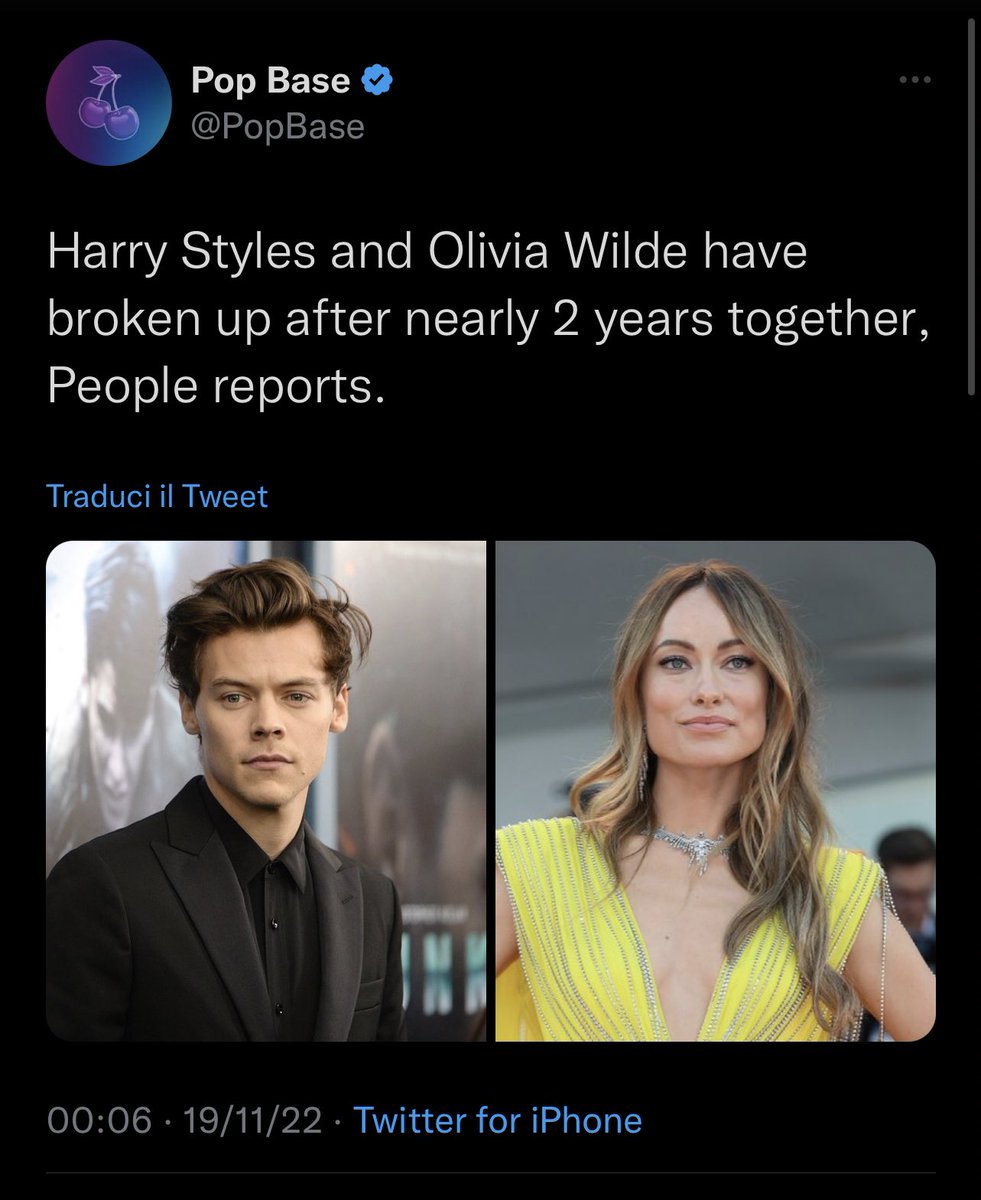 _ThousandLeaves's tweet photo. WAR IS OVERRRRRR
Ciao Olivia non è stato un piacere.
Harry Styles welcome back 🫶🏻 https://t.co/ViqfcXjF3i