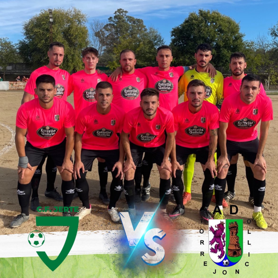 ⚽️ | 𝙃𝙊𝙍𝘼𝙍𝙄𝙊𝙎 𝘿𝙀 𝙇𝙊𝙎 𝙋𝘼𝙍𝙏𝙄𝘿𝙊𝙎 𝘿𝙀𝙇 𝘼𝘿 𝙏𝙊𝙍𝙍𝙀𝙅𝙊𝙉𝘾𝙄𝙇𝙇𝙊

💚 Absoluto
🆚 CF Jerte
🕦 16:00H
📆 Domingo 20 de Noviembre 
✈️ Municipal Las Arenas (Jerte) 

👀 Todos los horarios en Instagram y Facebook 

📲 #DeporteTorrejoncillano #ADTorrejoncillo