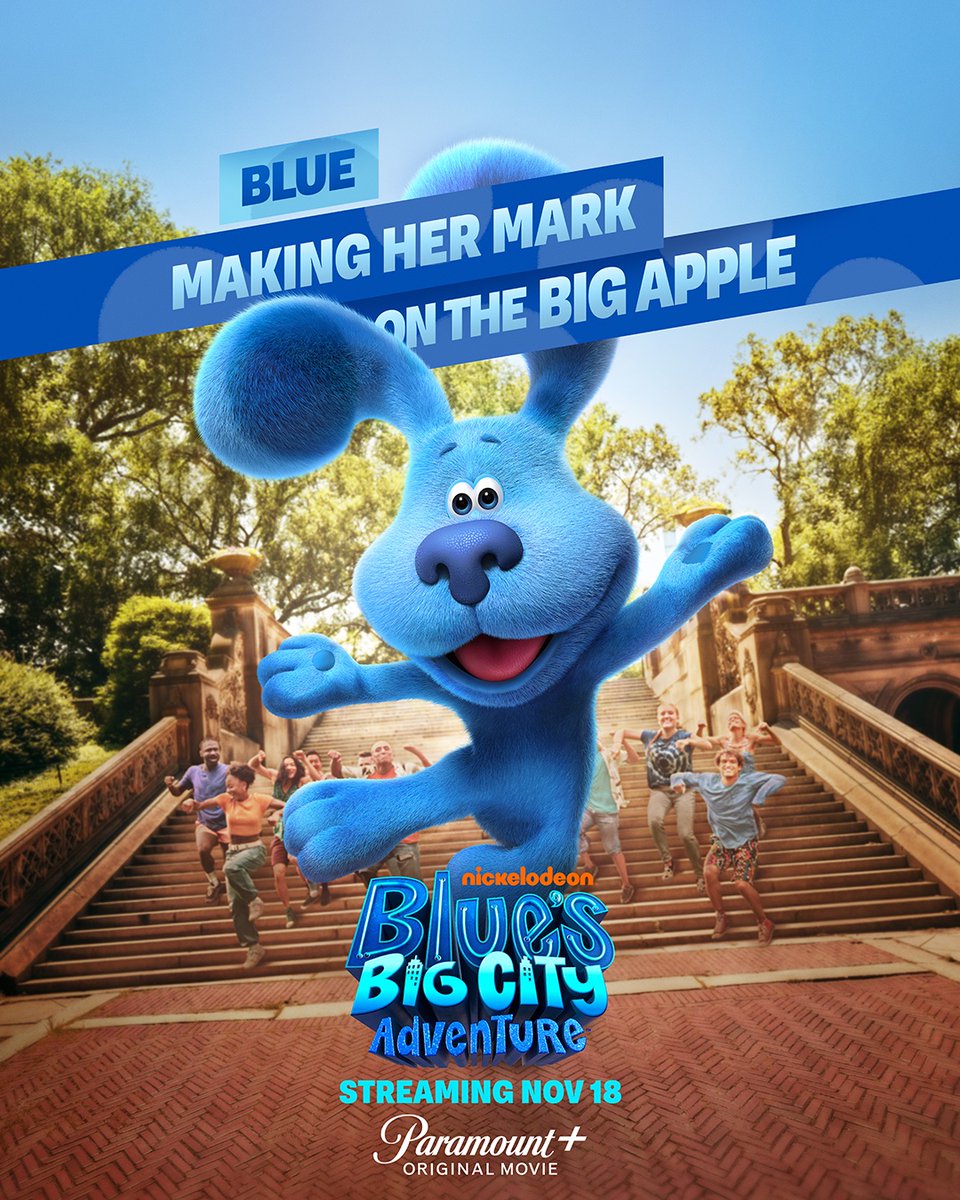 LegionGrp's tweet photo. Bright lights, blue city! We’re proud to share the #BluesBigCityAdventure character posters we created with our partners at @Nickelodeon https://t.co/UPcyhU55KU