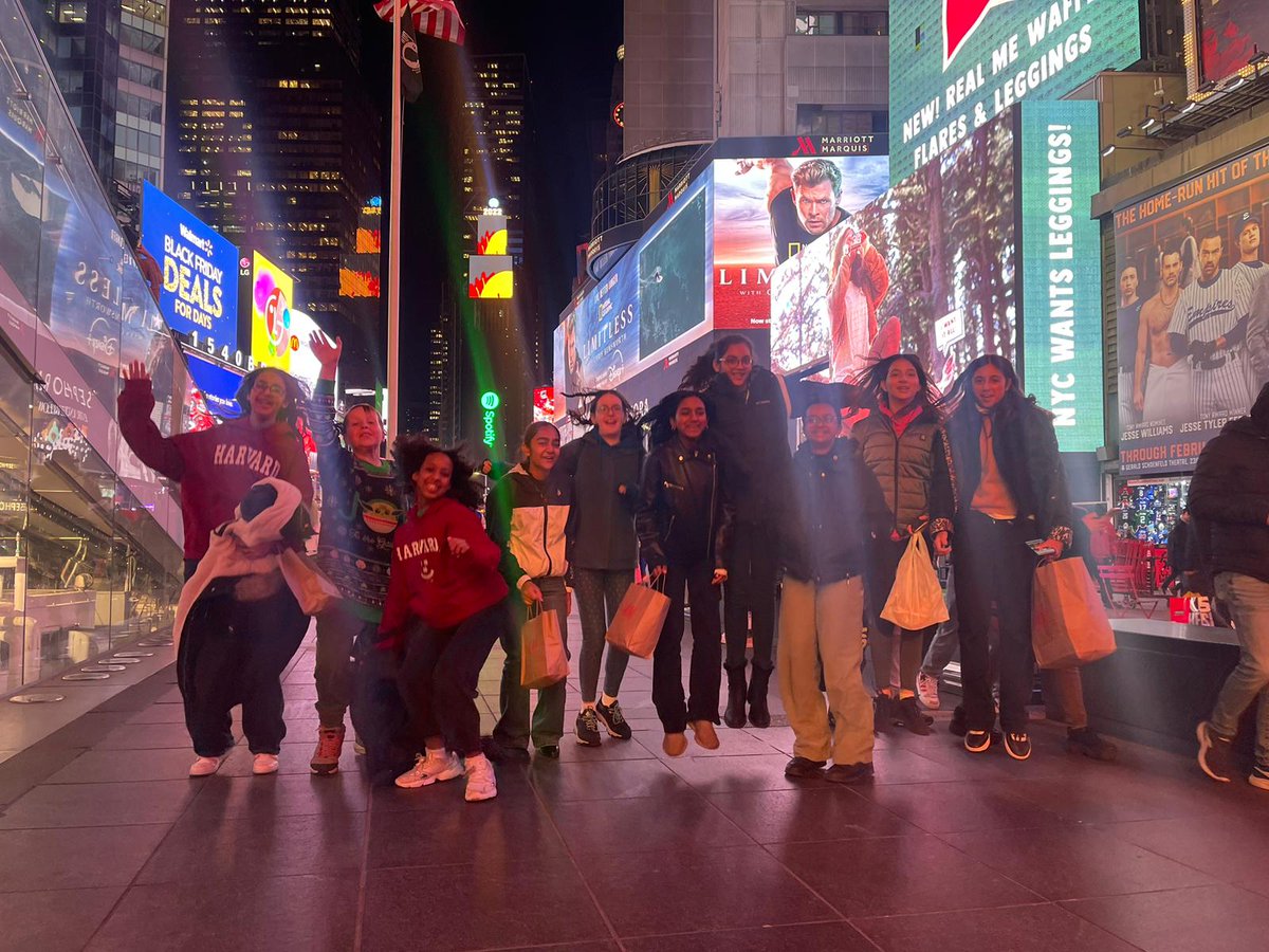 Juniors Time Square takeover!!