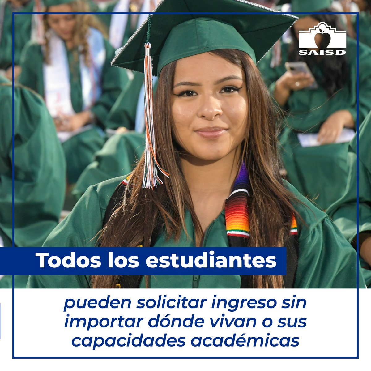 ⭐️ ⭐️ ⭐️ The 2023-2024 San Antonio ISD Choice School application is now open. Apply today ➡️ saisdchoice.com

⭐️ ⭐️ ⭐️  ¡Ya es hora! La solicitud para las Escuelas de Opción de San Antonio ISD para 2023-2024 está disponible. Solicite ingreso hoy ➡️ saisdchoice.com