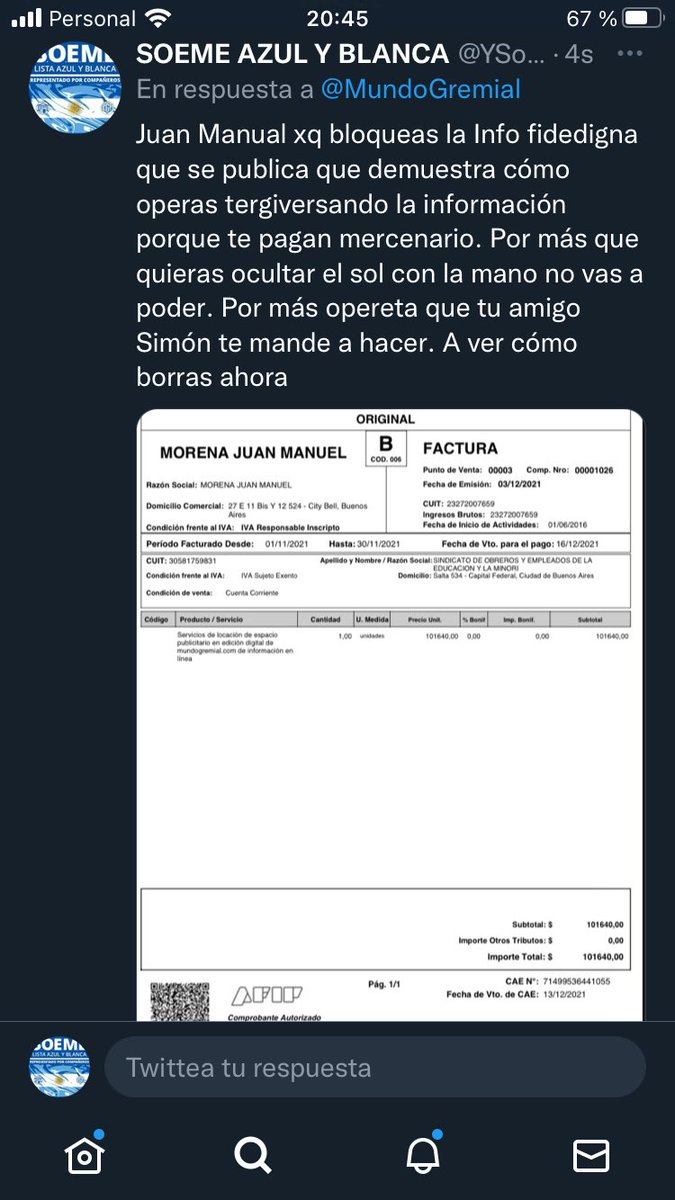 YSoeme's tweet photo. @MundoGremial Te lo vamos a publicar una y otra vez para que los trabajadores y trabajadoras sepan lo que son en realidad…… el sindicato es de los trabajadores afiliados y afiliadas no de medios mercenarios. https://t.co/Oa5ksb0v6D