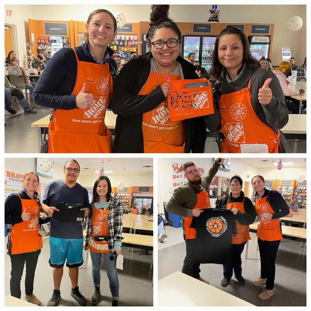 Congratulations valancia AOM for K3! Way to go!! Our Awesome spotlights Rhonda and Juan round up our top 3 for K3!! 👏👏🏅@ <a href="/THDChrisOrsini/">Chris Orsini</a> <a href="/SMeyerTHD/">Saige M</a> <a href="/rdc5120/">RDC5120 Van Buren,OH</a>