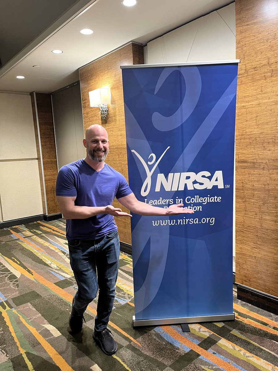 BrittRejda's tweet photo. @NIRSAlive Facilities Institute Social starting in 20 minutes!! Third floor in the Sunburst Room https://t.co/YTphcc97Ww