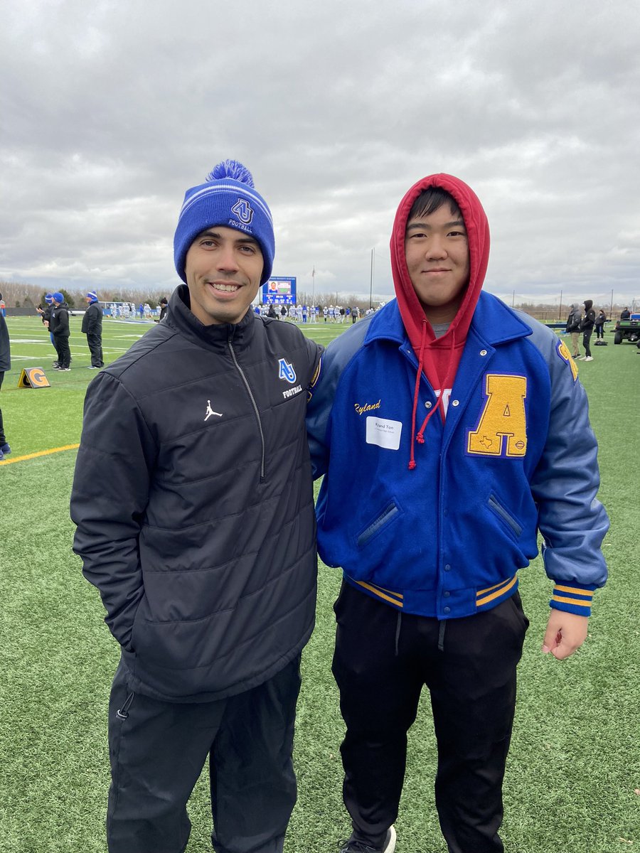 I am honored and excited to say I’ve received an offer to continue my academic and athletic career at Aurora University! Thank you to <a href="/CoachSheppard47/">Troy Sheppard</a> and coach @DonBeebeNFL for the opportunity! <a href="/RecruitsCenTex/">Coach Jimmy Andrews</a> <a href="/Zoumboukos65/">Peter Zoumboukos</a> <a href="/d_hatcher80/">Coach Hatcher</a> <a href="/Coach_Maldy/">Coach Maldonado</a>