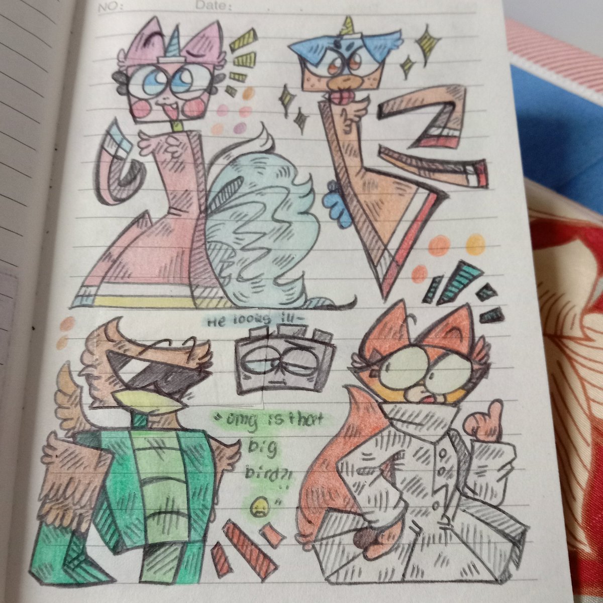 ErynEry4's tweet photo. Part one.
#unikitty
#hawkodile
#drfox
#puppycorn
#richard
#foxodile
#hawkofox https://t.co/Y0KNOiOxsF