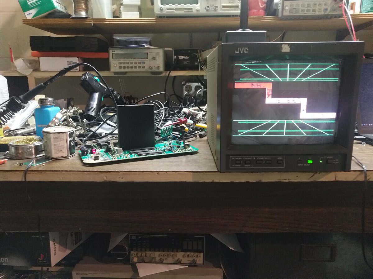 governa's tweet image. RT @lroop@retro.social
Working on a composite video mod for this PAL Atari 2600. I&apos;m looking forward to finally being able to screen VCS #demoscene content at #Demosplash 2022 in a few weeks!
retro.social/@lroop/1092320…