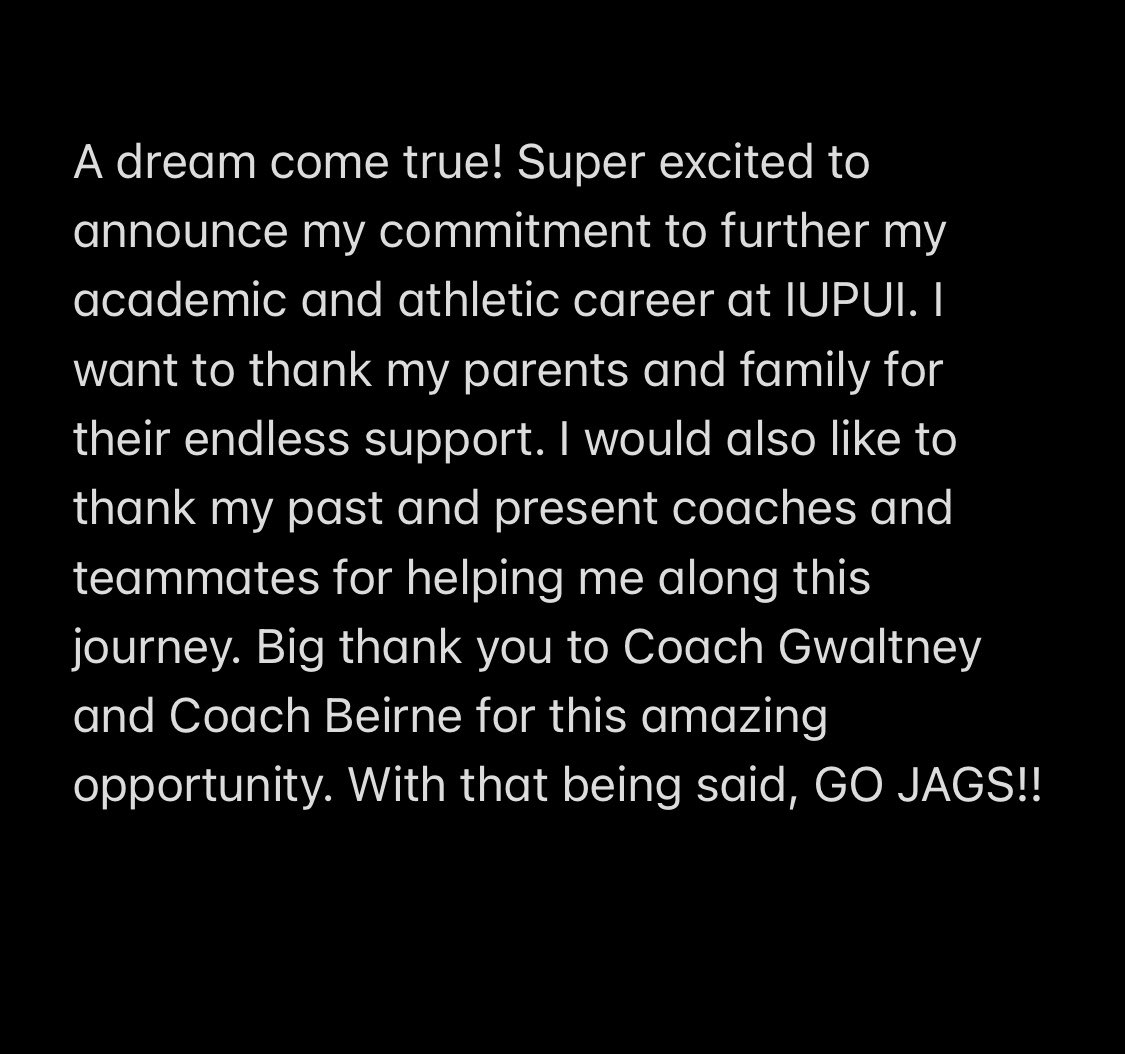calliedickersn's tweet photo. #committed #GOJAGS ❤️🖤 @Beirne_10 @IUPUICoachG @IUPUISoftball @SWpirillo @softball_gs https://t.co/eNRZs7BCsd