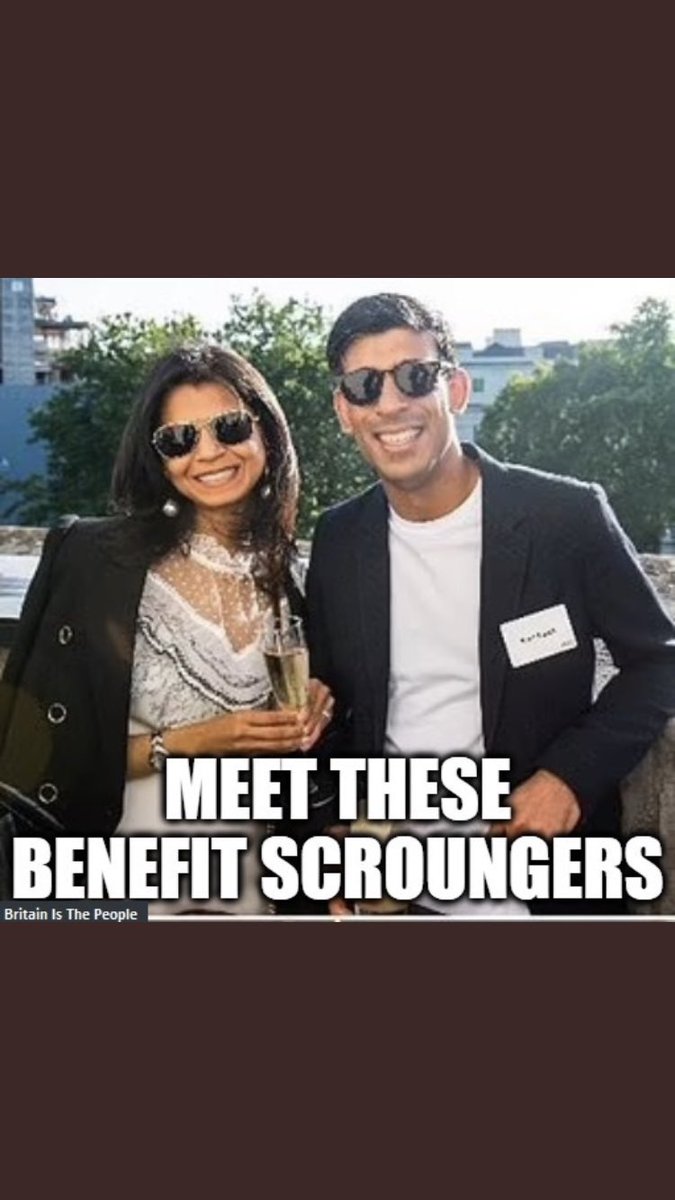 @SallyMi83941850 @GOV2UK How does the #AutumnBudget affect Billionaire tax-dodging #NonDom power couples?

Asking for a couple of friends in the States

#ToriesOut135 #GeneralElectionNow #RecessionRishi #BrexitSlug #SOSNHS #RefugeesWelcome 💙