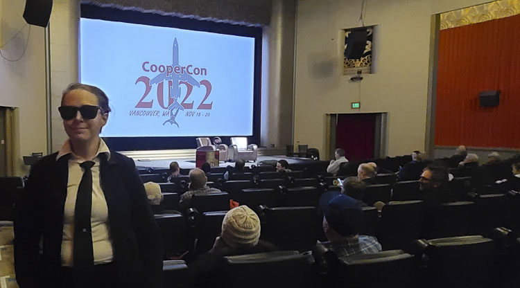 NewsFromCCT's tweet photo. CooperCon 2022 opens at Kiggins Theater
https://t.co/18ZU2C1dWs
#DBCooper #Skyjacking #KigginsTheater #CooperCon #EricUlis #Theories #ColumbiaRiver #VancouverWa #ClarkCountyWa #Hijacking https://t.co/DNC35TdRY0