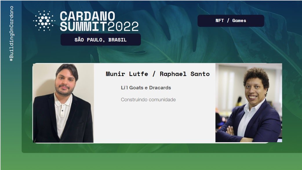 GoatsLi's tweet photo. 🕹🐐🙋Tomorrow our community manager, Munir Lutfe Ayoub, will be at Cardano Summit, in São Paulo, debating the challenges of creating communities!

The event will take place at Meta Bar:
https://t.co/tKxSBluYAl https://t.co/PD7zwOnpDj
