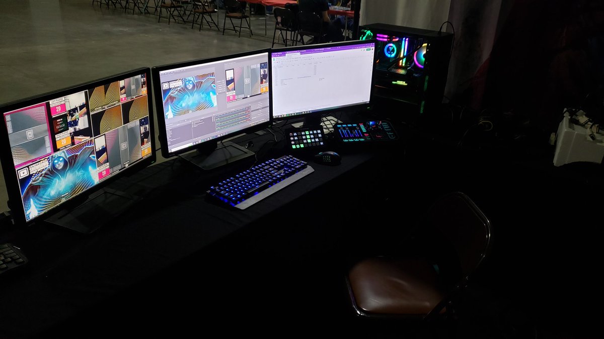 Rhythmik's tweet photo. Ready for the Regional Championship at Dreamhack. We start tomorrow on https://t.co/xY1fGoCT6s at 12:00PM EST!
#DreamhackMTG #DreamhackMagic #DreamhackAtlanta https://t.co/djNWktOske