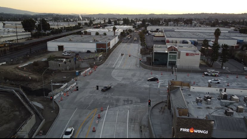 Gale Avenue and Fullerton Road intersection is now open!!