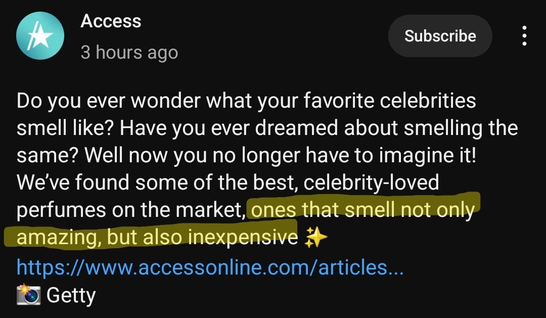 think_zink's tweet photo. omg love smelling inexpensive @Access  😅 https://t.co/3BGVn8bmHz