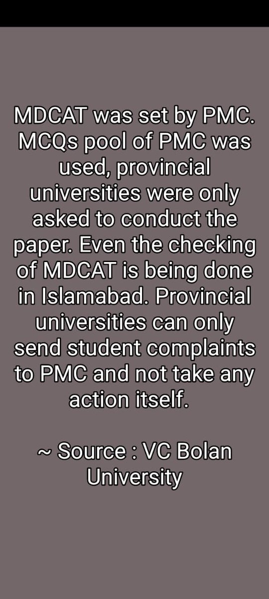 mBilall11's tweet photo. PMC ka bank use krna tha tou bta dety ham national prh lety
#MDCAToutofTopicMcqs https://t.co/HOtHLKEBiR