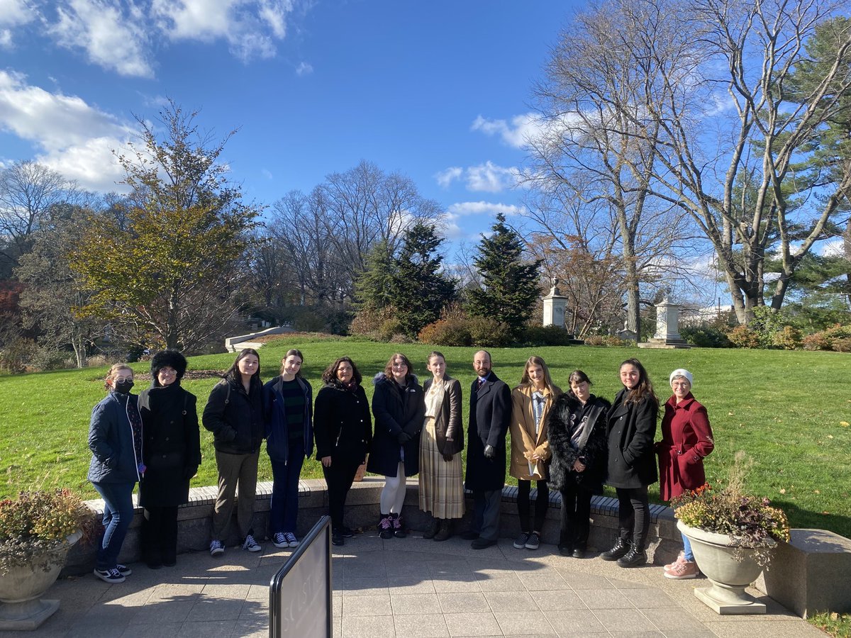 We had an amazing tour of the crematory at Mount Auburn today with plenty if time to walk the cemetery and explore what this historical landmark has to offer.  Thank you to Mount Auburn for hosting us today.