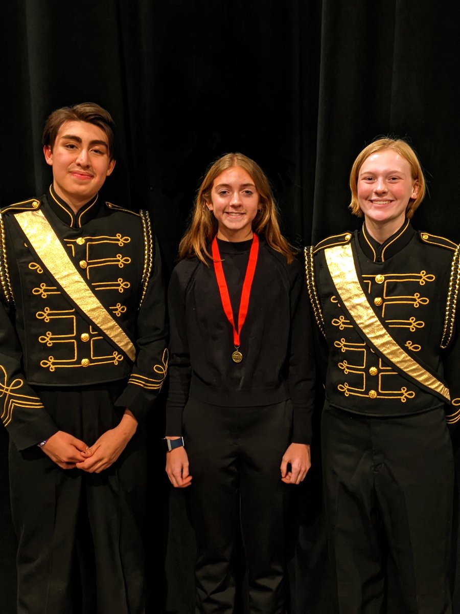 fremontbands's tweet photo. We are so proud of our All State Band &amp; Orchestra Students!! (Emmanuel, McKenna, &amp; Claire) https://t.co/eh3odGmnf6