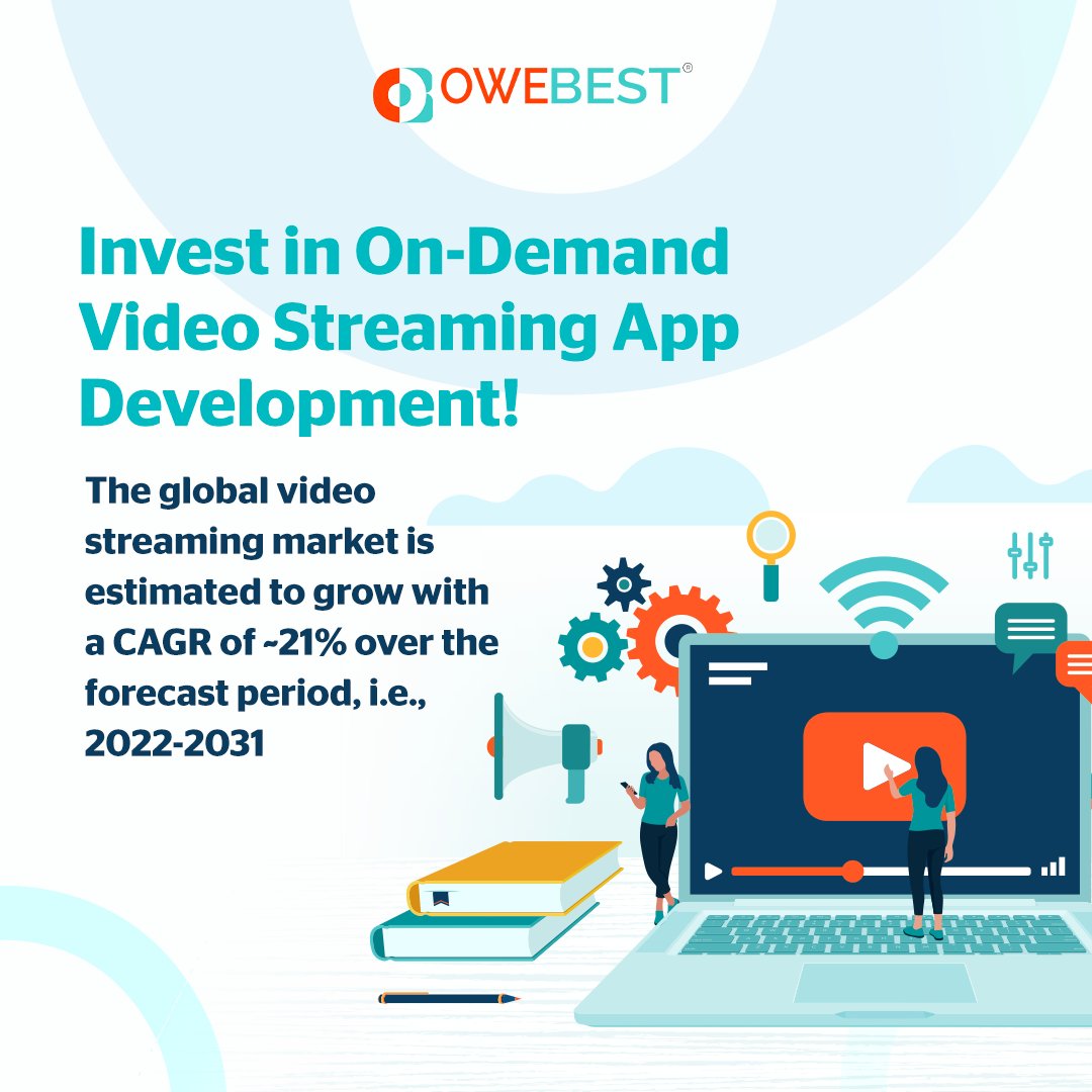 OweBest's tweet photo. As a top-of-the-line OTT stage improvement organization in India, we assist you with cutting-edge live streaming experience.

To More Information Click Here ➤
https://t.co/7okDPn9OoD

Get free assistance at ➤ +91 9116599981

#videostreaming #owebest #nextflix #amazonprime https://t.co/dYfKW8eXNW