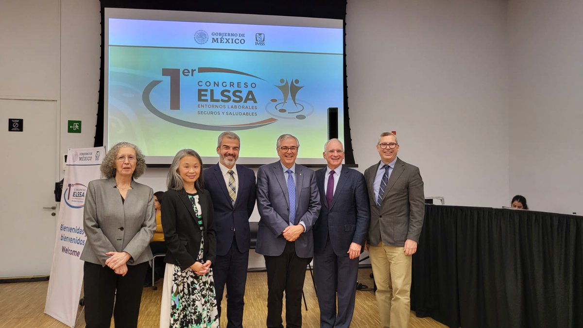Thanks for Coming to Primer Congreso #ELSSA_IMSS <a href="/Tu_IMSS/">IMSS </a> <a href="/JackDennerlein/">Jack Dennerlein</a> <a href="/LeeNewmanMD/">Lee Newman</a>
