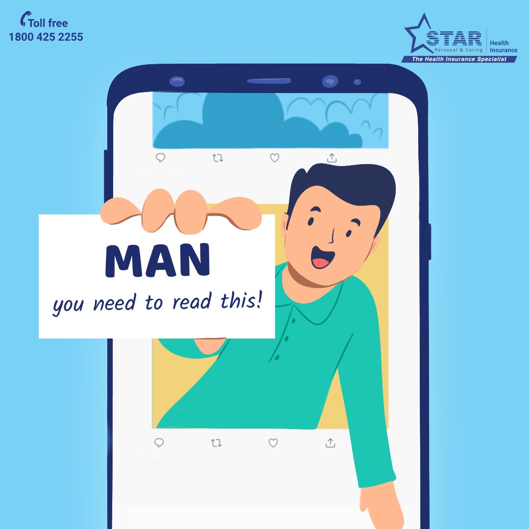 StarHealthIns's tweet photo. This #InternationalMensDay, let us celebrate the wonderful men in our lives, challenge the harmful stereotypes about masculinity, support those who face mental health issues and ensure the well-being of men. #StarHealthInsurance #StarHealth #InternationalMensDay2022 #MensHealth https://t.co/fiCCjn2q3E