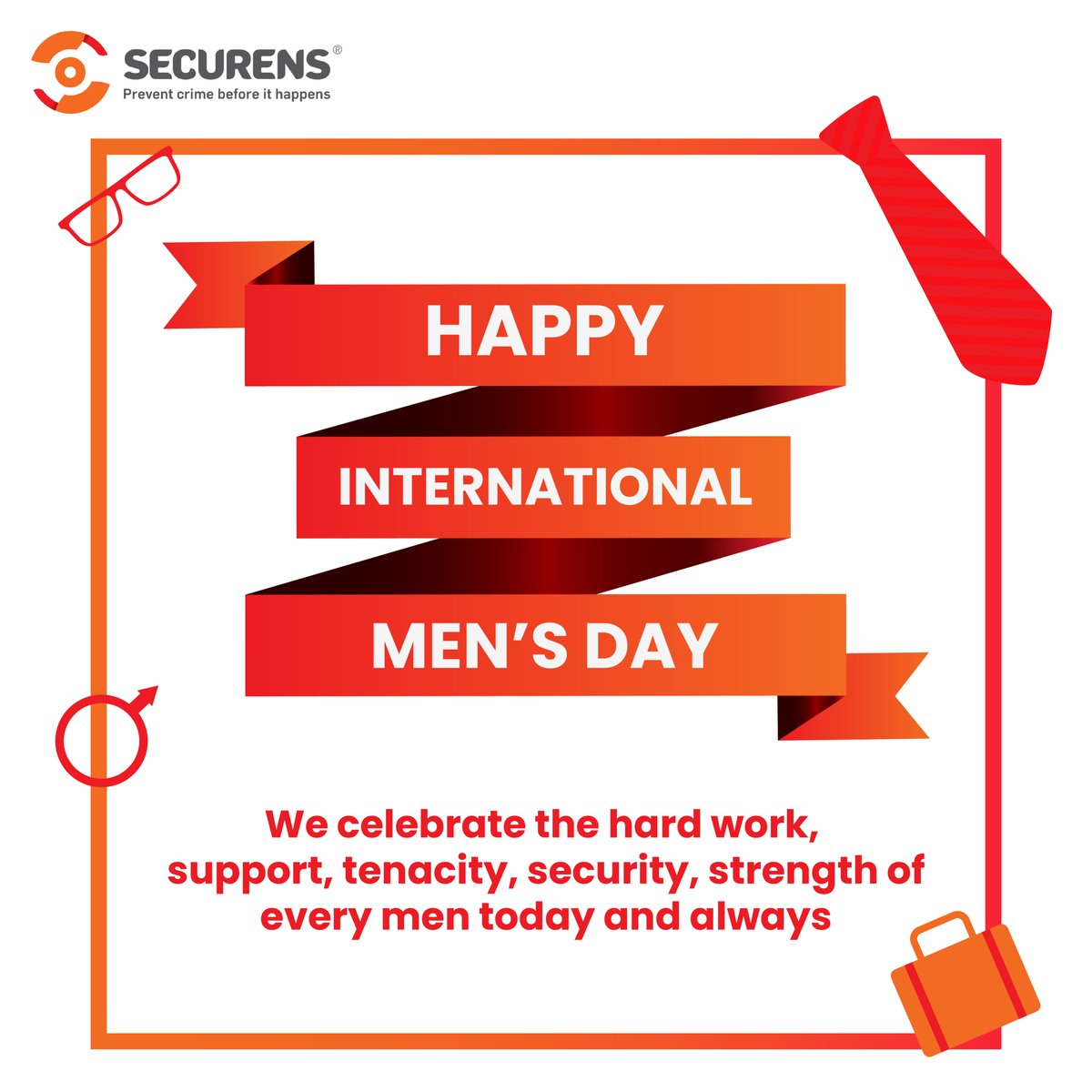 SecurensSystems's tweet photo. The masculine soul endures hardships and makes sacrifices to bring a smile on his loved one’s face. He plays different roles at various stages of life &amp; provides value to families and communities. 
A Big Salute to all Brave MEN! Happy International Men's Day!!!
#Securens #MensDay https://t.co/iWtTdfsBfn