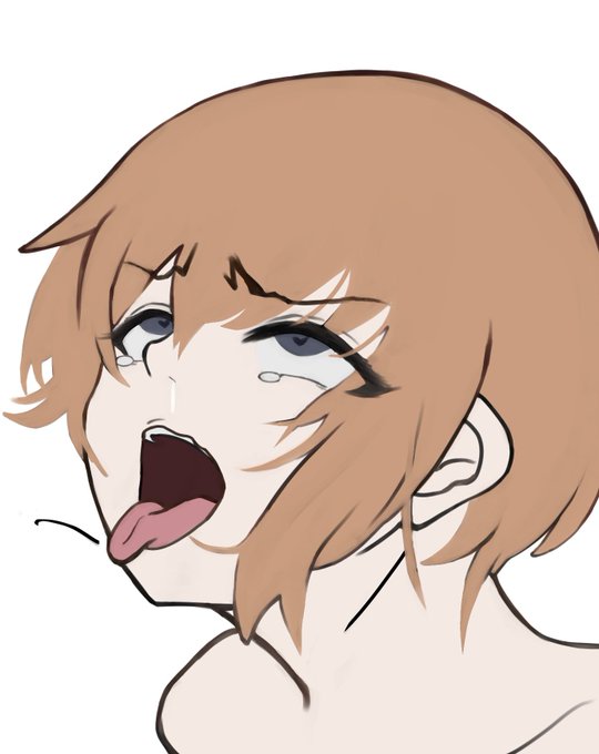 キャラアイコンをこのアヘ顔にするか迷ってます 