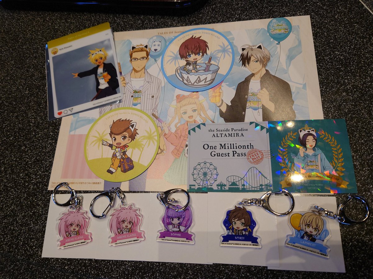 homLLARDIA's tweet photo. 【交換希望】よみうりランド テイルズ 
※ツリーに続きます

クリアカード
譲カイル
求ロニ、ロイド、クラトス、ロウ、リオン

コースター
譲アスベル、カロル
求ロクロウ、アイゼン、ガイ、ルーク、ロイド

スタンプラリーカード
譲リンウェル
求ロニ、クラトス、ロイド、リオン、テュオハリム https://t.co/otahCF3YdG