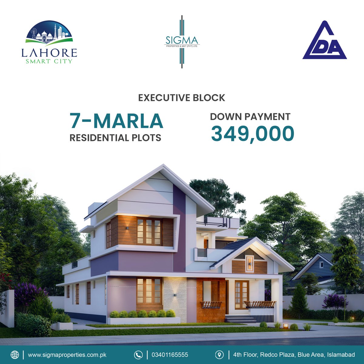 sigma_property's tweet photo. The Lahore Smart City is a housing society offering living your life in a phenomenal location after booking a 7-marla residential plot at a down payment of only PKR 349,000.
#SigmaProperties #Sigma #LahoreSmartCity #SmartCity #LSC #Lahore #electricvehicles #New #updates #new https://t.co/M8x5sybwyL