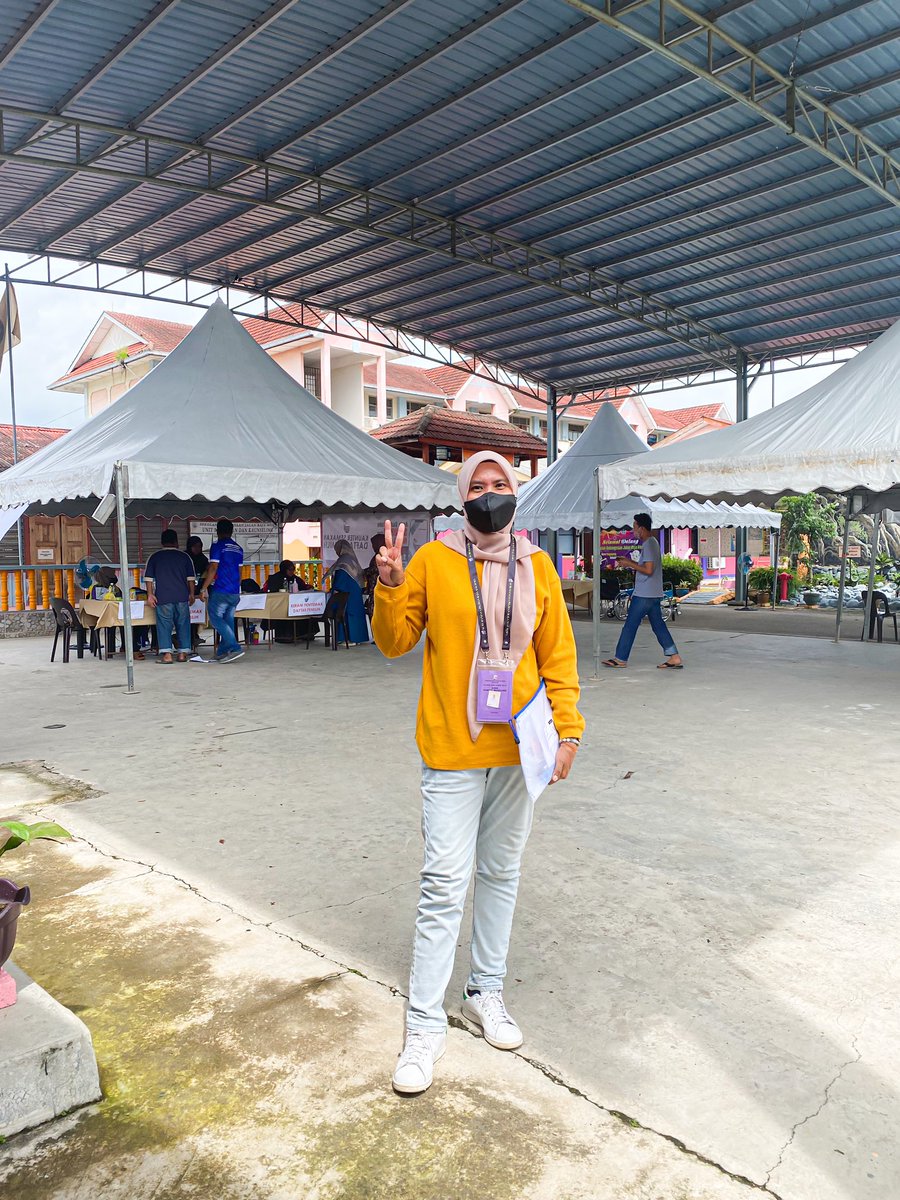 pharie's tweet photo. Ready untuk benteng terakhir untuk @cikgurahayu calon MUDA P.095 Tanjong Karang di SK Jalan Raja Musa. #PACABA https://t.co/8d6BG5Pgot
