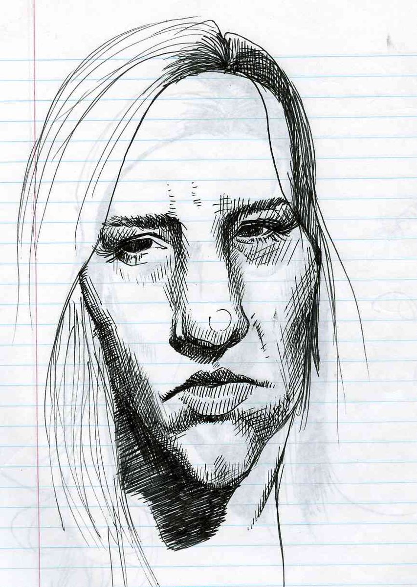 Since we're all still here and I haven't drawn much lately, here's some old doodles from over 20 years ago.