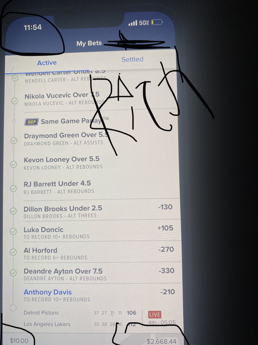 richboy3214561's tweet photo. Let’s go @FDSportsbook  10 ➡️ 2,668.44 https://t.co/UNi7SSIFYI