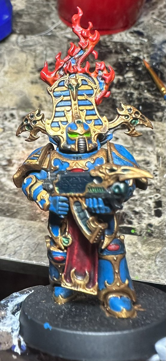 TonySprx's tweet photo. Finished my first Dust Bunny! #warhammer40k https://t.co/Do3Q3vhSTR