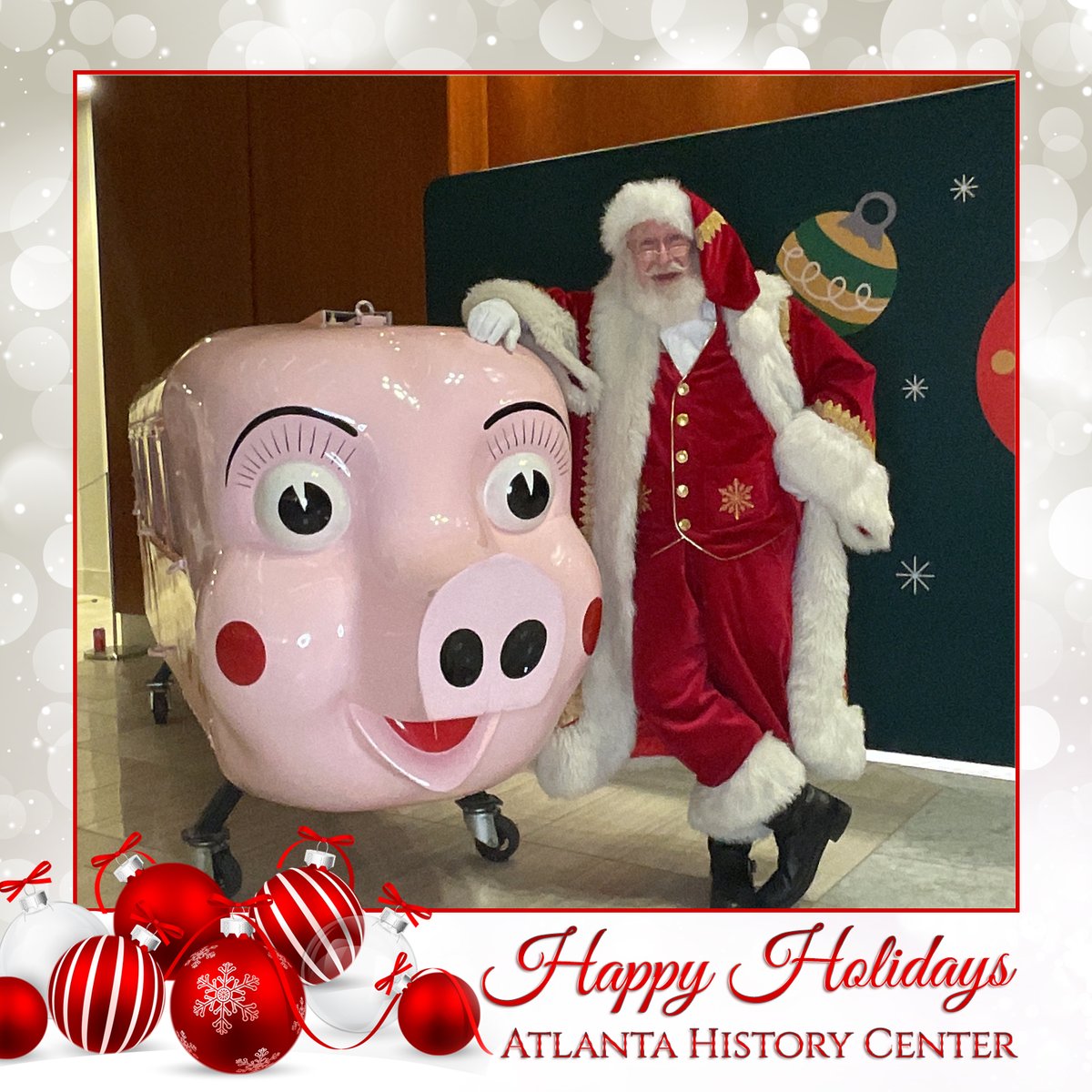 imsantarick's tweet photo. Happy Holidays from Atlanta History Center!  #AtlantaHistoryCenter @ATLHistCenter https://t.co/vXz2qJa8bF