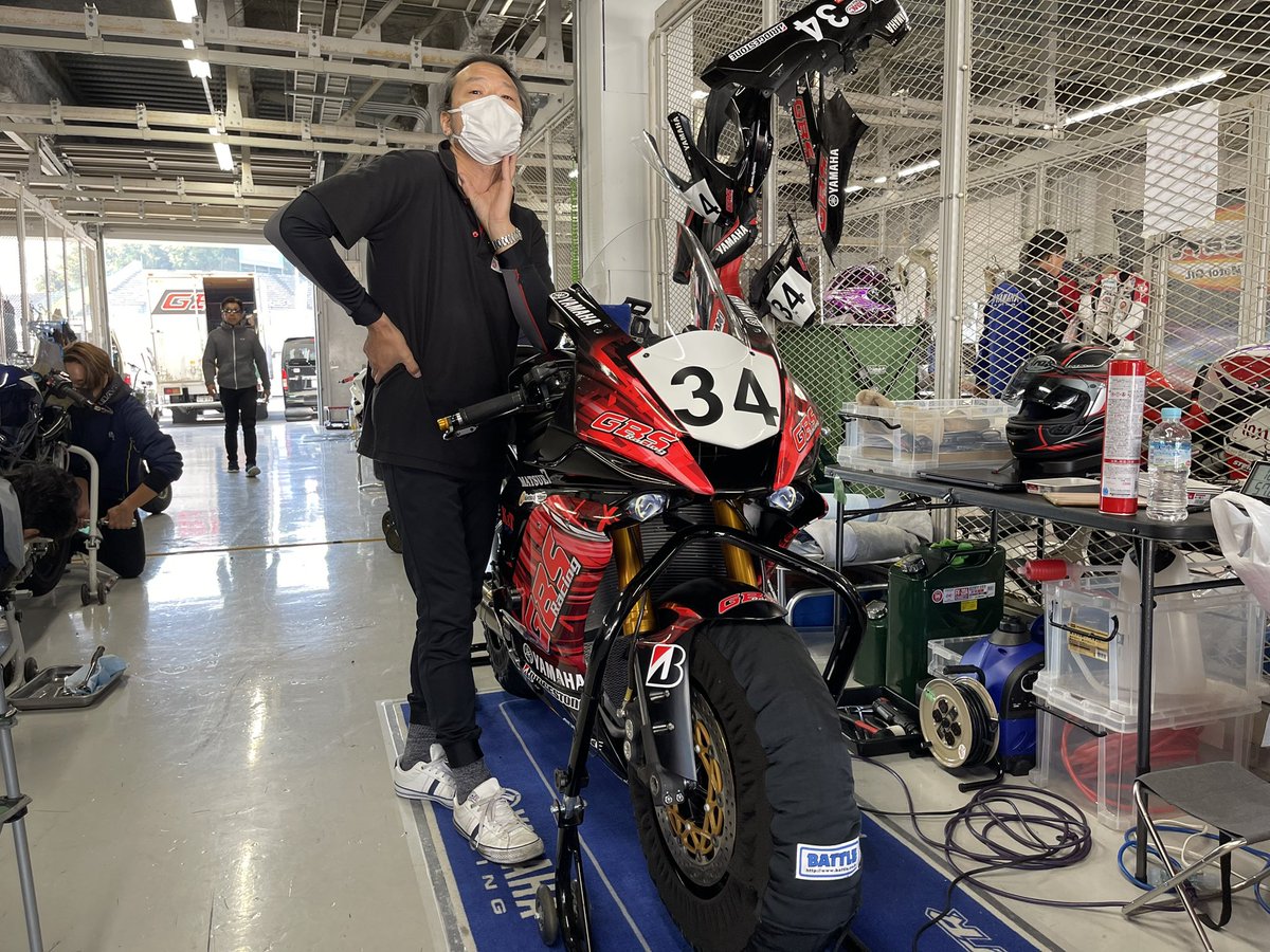 gbs_racing's tweet photo. おはようございます☀☀☀
この後11:20〜
ST600 NAT Gr.B 予選
高橋征ニ #34
11:55〜 ST600 INT 予選
@ren1122bike #43
@Ken1rokikuchi #16
応援よろしくお願いします！💪💪💪 https://t.co/FemiQt64l7