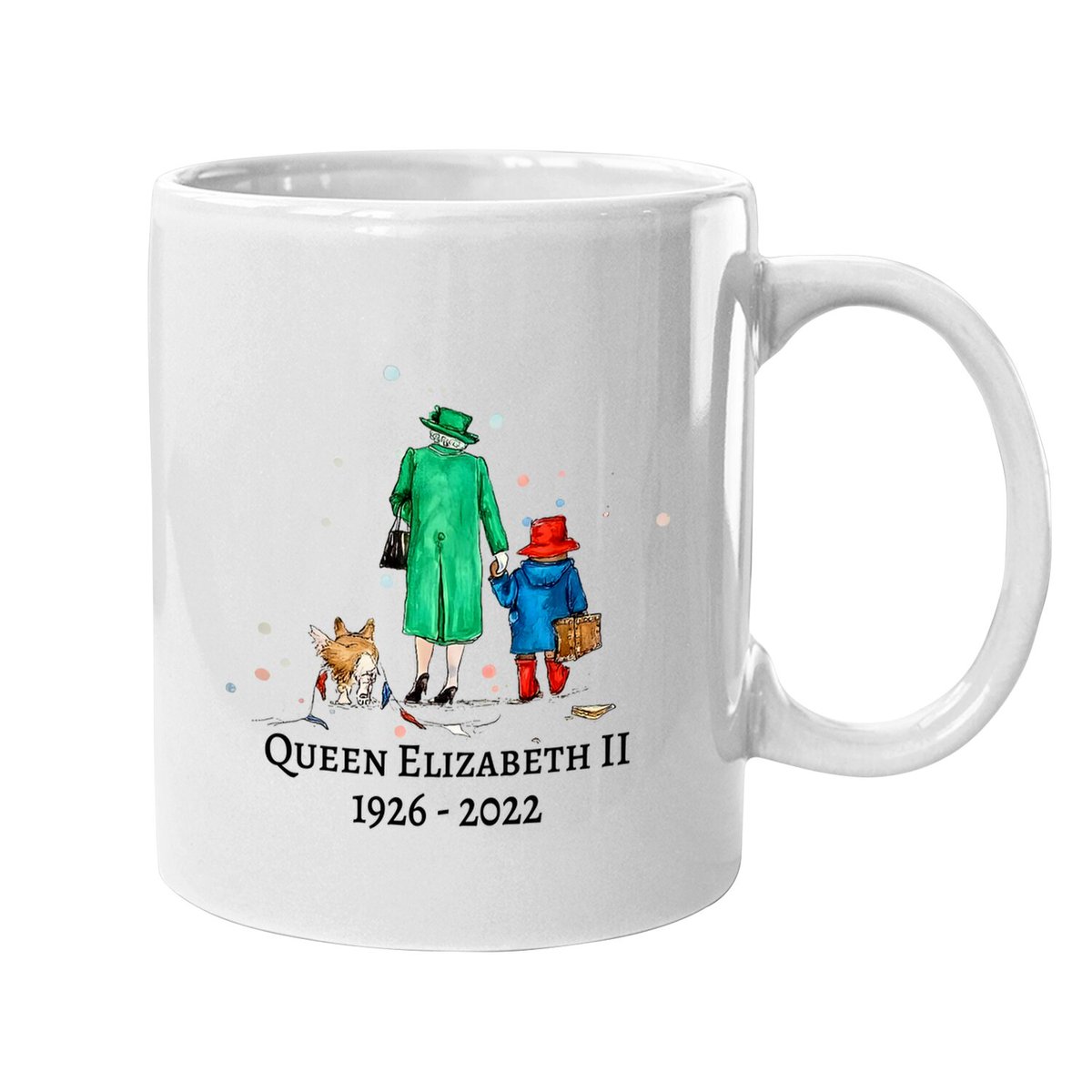 PrintervalFran1's tweet photo. Queen Elizabeth II Paddington Bear Memorial 1926-2022 Mug Céramique

Créez votre mugs personnalisé en ligne avec Printerval 😍

Achetez maintenant:
https://t.co/OnuLEMDL36

#mug #printerval #elizabeth #paddington https://t.co/w0xtV48aJc