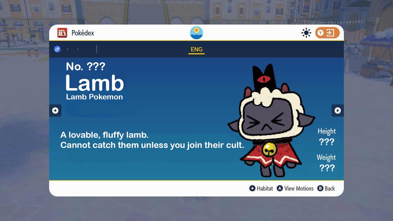 Cult of the Lamb on X: idc what anyone says, this is canon now / X