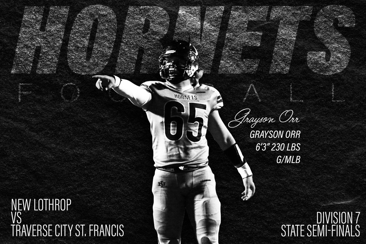 TheTholliday's tweet photo. Pulling for Mid-Michigan's @MiNLFootball tomorrow in their quest to get to Ford Field! #playoffs https://t.co/Sr0t2m0GW9