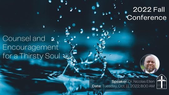 New Resource Available! Checkout Dr. Nicolas Ellen’s presentation on “The Blessing of Disappointed Expectations” available on the Alliance Website.