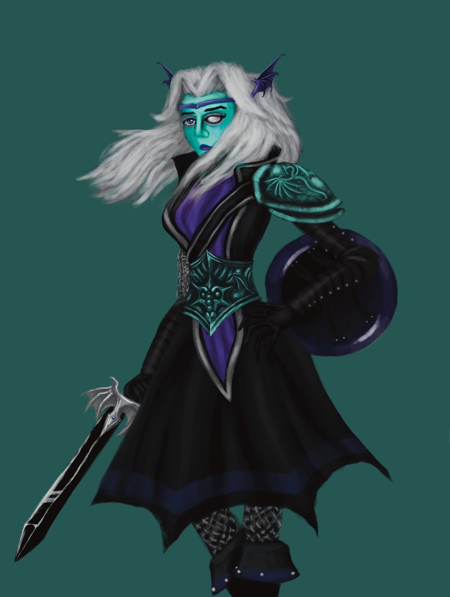 ApparentlyMe4's tweet image. Some Dragonspyre characters for a novel I’m writing! There is Headmaster Morgrim the Menacing of the Academy and my rendition of Zora Steelweilder the leader of the Valkyries!