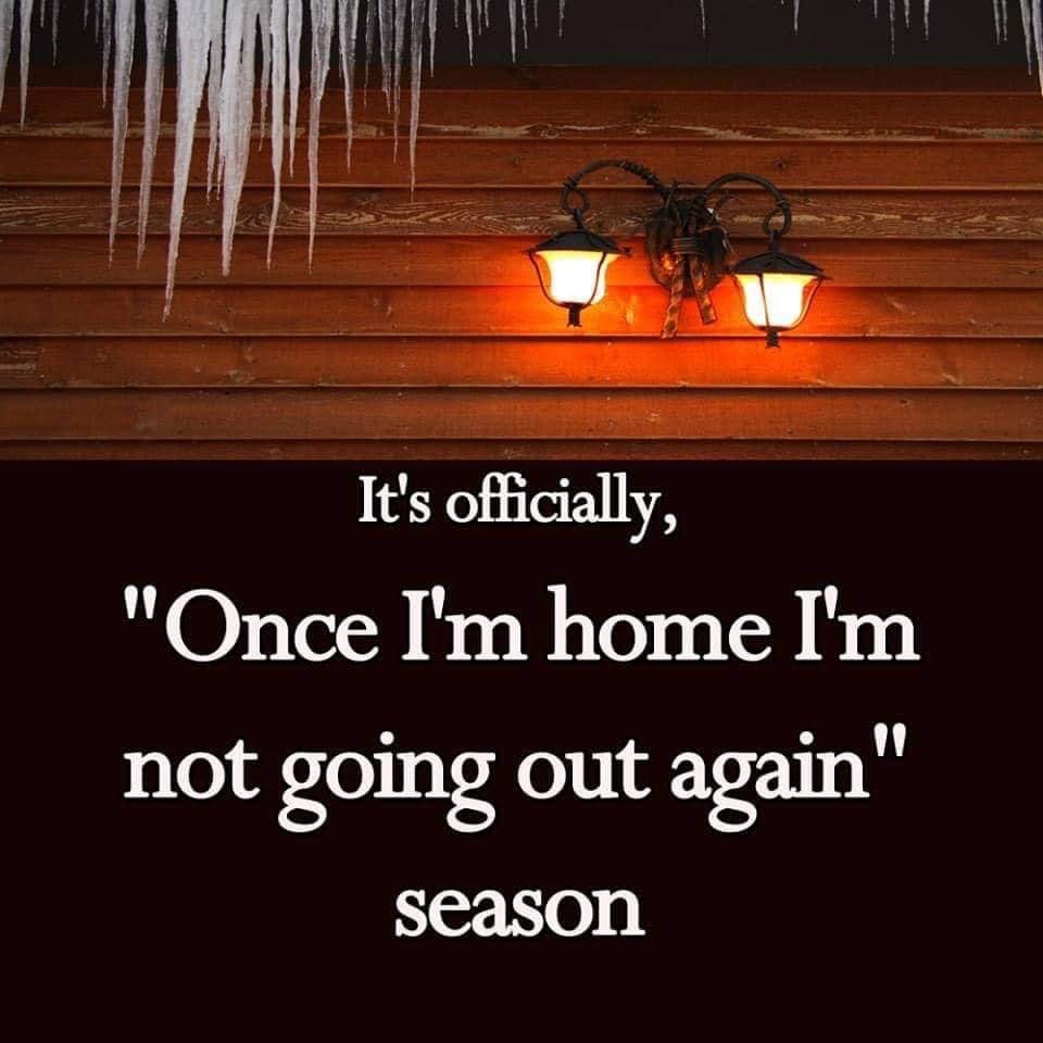 pamsavonshop's tweet photo. Most definitely! #homeforthenight #notgoingoutagain #officialseason #avonrep #pamsavonshop https://t.co/9OdV0IuBEv https://t.co/CFyvyvYVvK