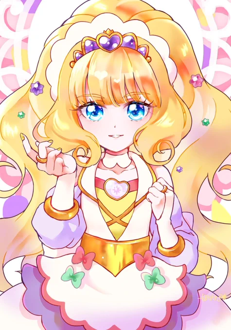 #好きなプリキュア4人晒すと好みがわかる選ばないといけないだなんてまた酷なタグをバナナさんはごきげんようでノーブルな感じが大好物です 