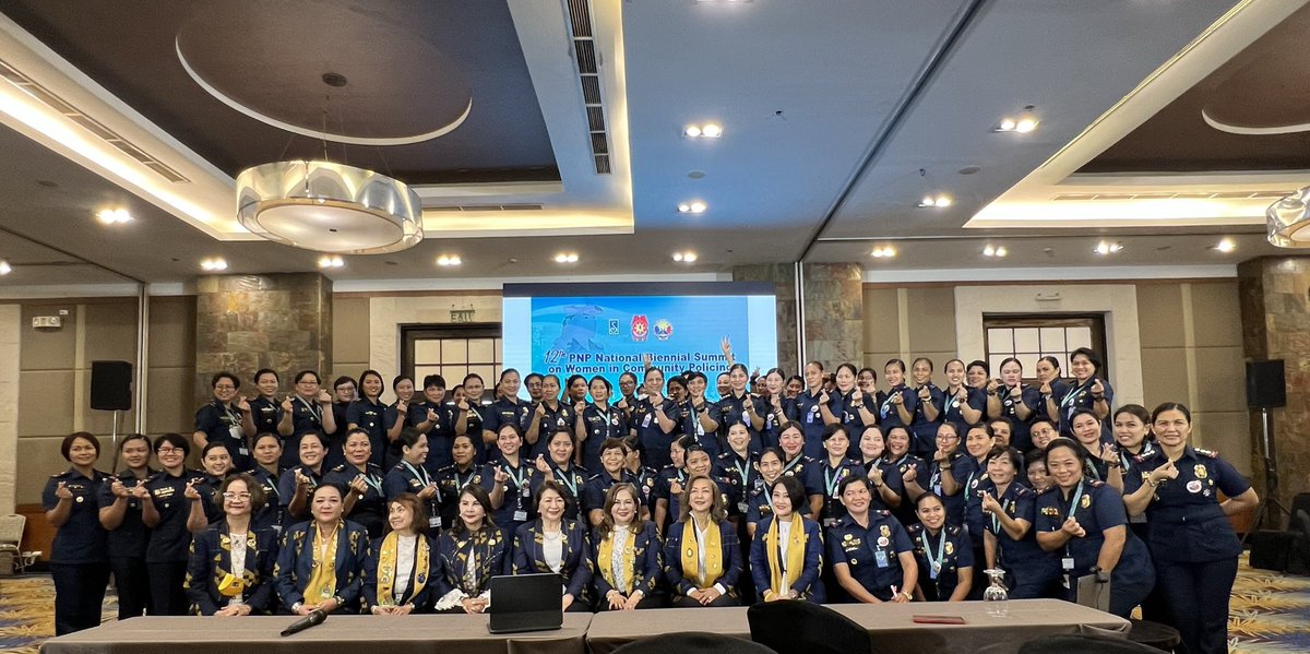 SiprPnp's tweet photo. The 12th National Biennial Summit on Women in Community Policing 👮🏻‍♀️ Nov 16-18, 2022 https://t.co/2MI9aftQuz