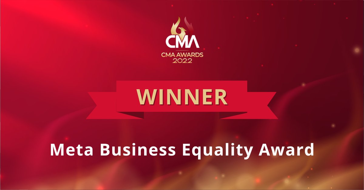 CdnMarketing's tweet photo. The @Meta #BusinessEquality Award strives to represent diversity.
BRONZE: @CANImmunize & Atlas Content Studio Inc: "National Immunization Awareness Week 2022"
SILVER: @StocksyUnited: "Beyond the Visible Spectrum"
GOLD: @SEPHORA_CANADA & Middle Child: "We Belong Here"
#CMAgala https://t.co/toVFzJfcz3