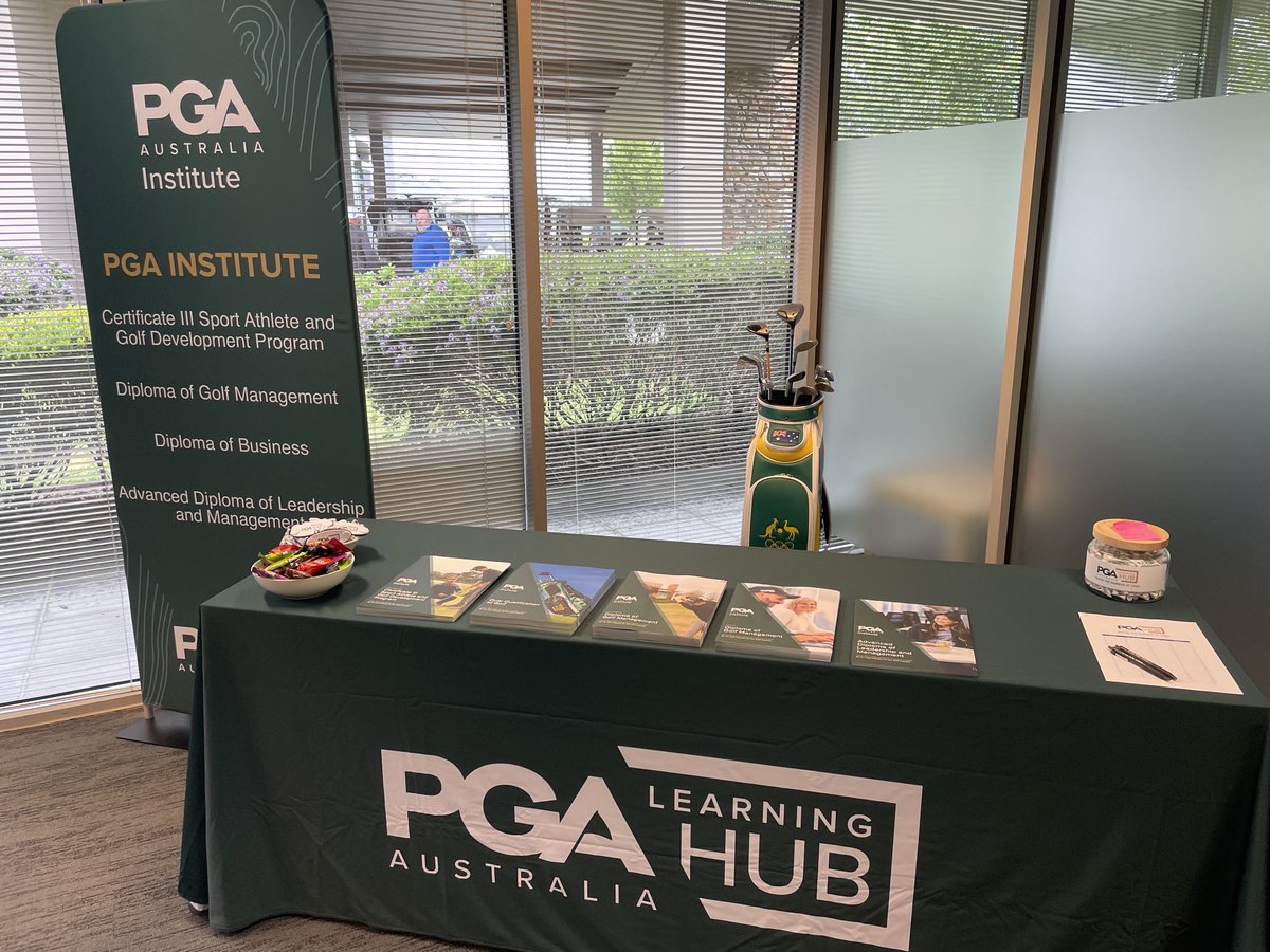 All set for our inaugural Women in Golf Careers Showcase and PGA Learning Hub Open Day! ⁦@SandhurstClub⁩ ⁦<a href="/PGAofAustralia/">PGA of Australia</a>⁩ ⁦<a href="/GolfAust/">Golf Australia ⛳️</a>⁩ ⁦<a href="/WPGATour/">WPGA Tour of Australasia</a>⁩
