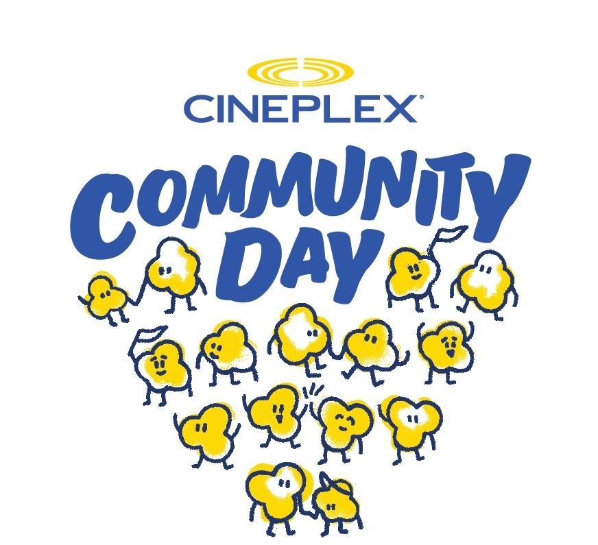 Tomorrow is Community Day! Pop by a <a href="/CineplexMovies/">Cineplex</a> theatre at 9 a.m. to catch a free kid's movie and discounted concessions. And then, in the evening, a portion of proceeds from concession sales will be donated to <a href="/BGCCAN/">BGC Canada</a> 🍿

Full details here: cineplex.com/Promos/Communi…